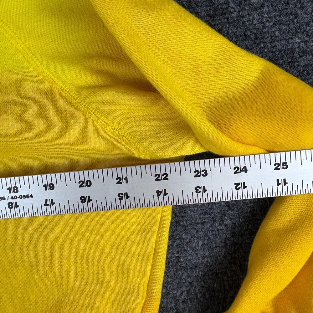 Nickelodeon SpongeBob SquarePants Sweatshirt Womens XL Yellow Graphic Cotton - Picture 4 of 10